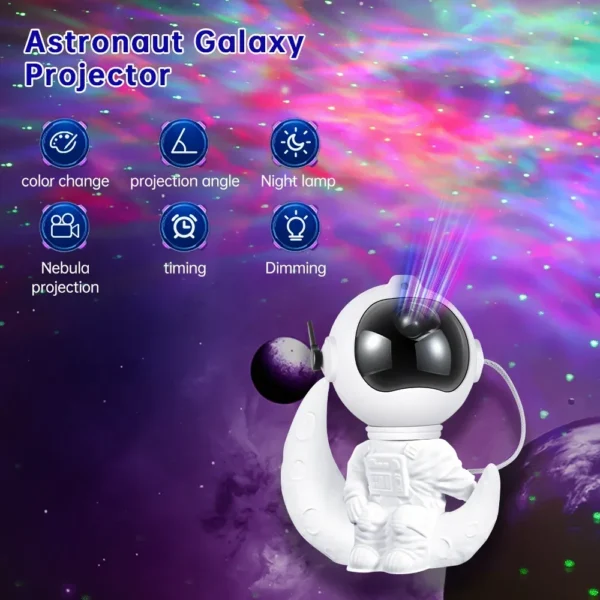 Astronaut Galaxy Projector Night Light: A Full Overview